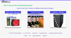 Desktop Screenshot of erom.de